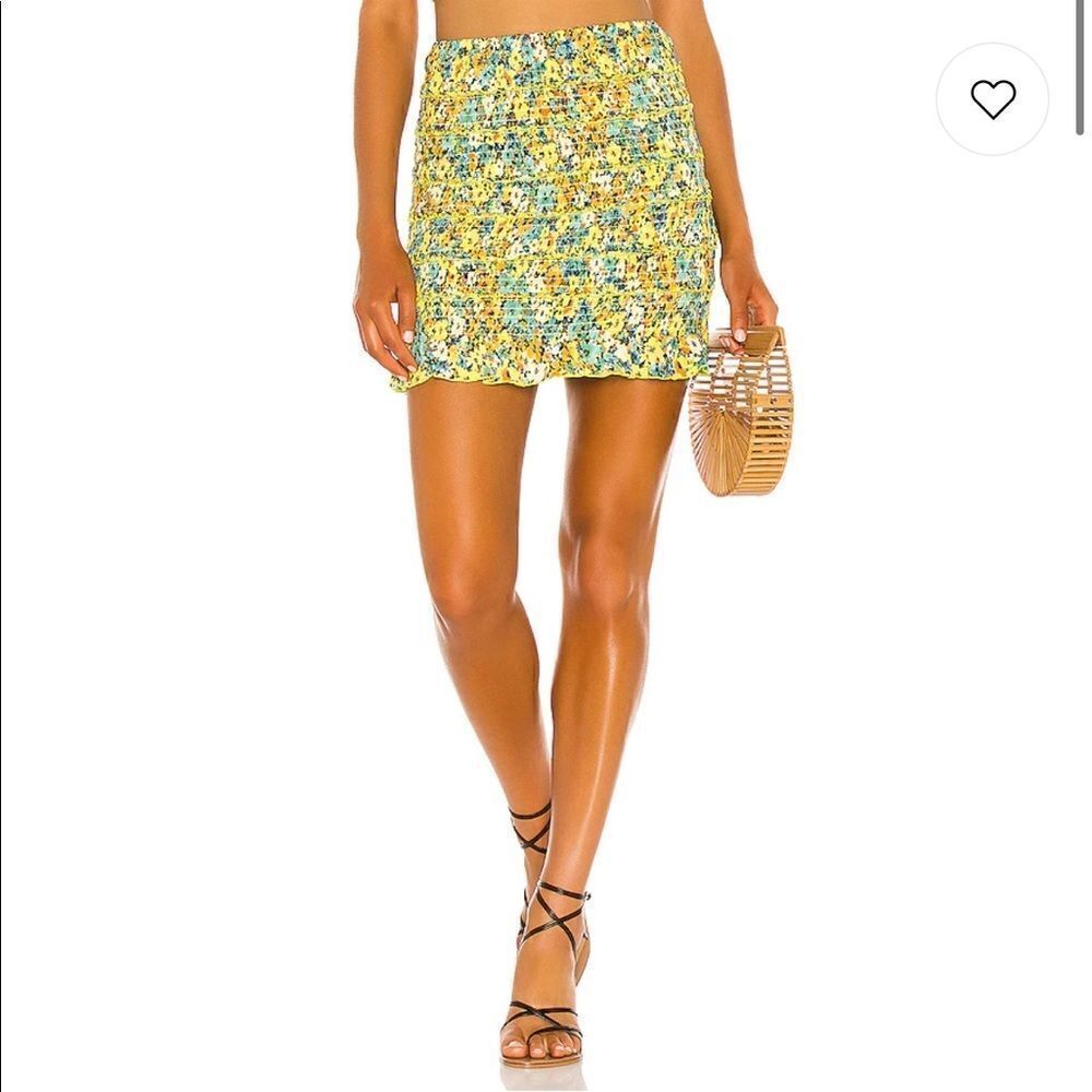 L*Space Del Sol Skirt in Daisy Diamond